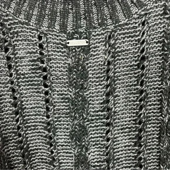 Hollister Dark Gray Chunky Knit Tank Top Size XS - Picture 3 of 4